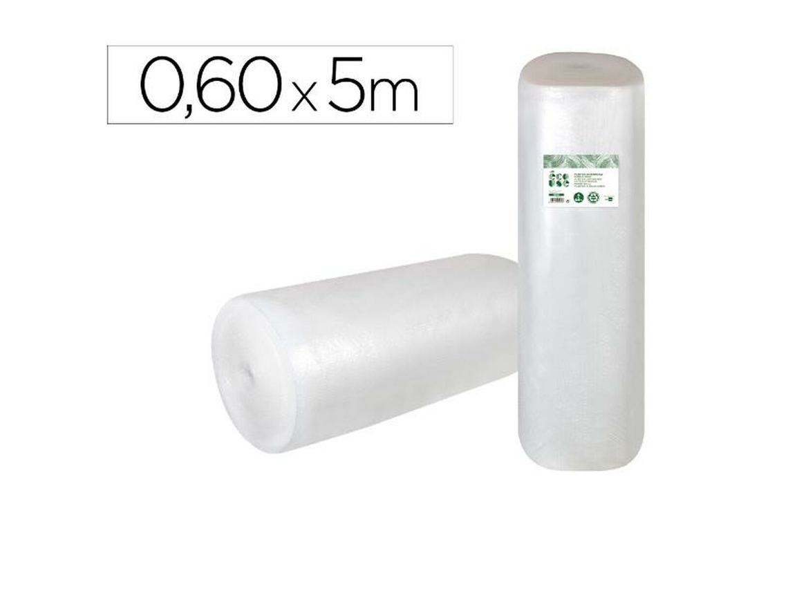 Plástico de burbujas para embalar LIDERPAPEL BU21 Transparente 60 cm x 5 m