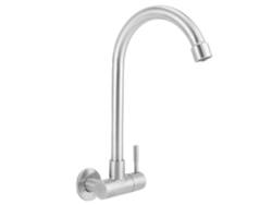 Grifo de pared G1/2 giratorio 360 grados para cocina, baño y barra.