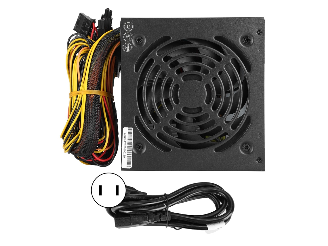 Fuente De Alimentación Para Computadora De Escritorio 115/230v Ajustable 400w Ventilador Silencioso Atx 24-pin