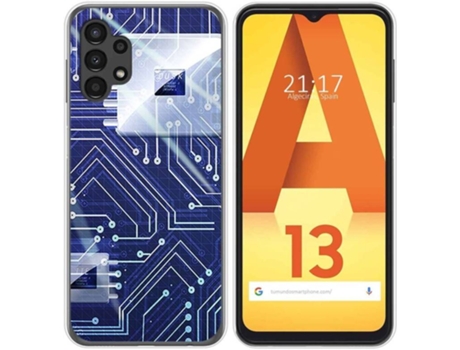 Carcasa para Samsung Galaxy A13 4G TUMUNDOSMARTPHONE Dibujos Circuito Multicolor