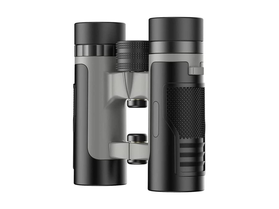 Binoculares 10x25, compactos, de metal, para caza, color negro Yizhood