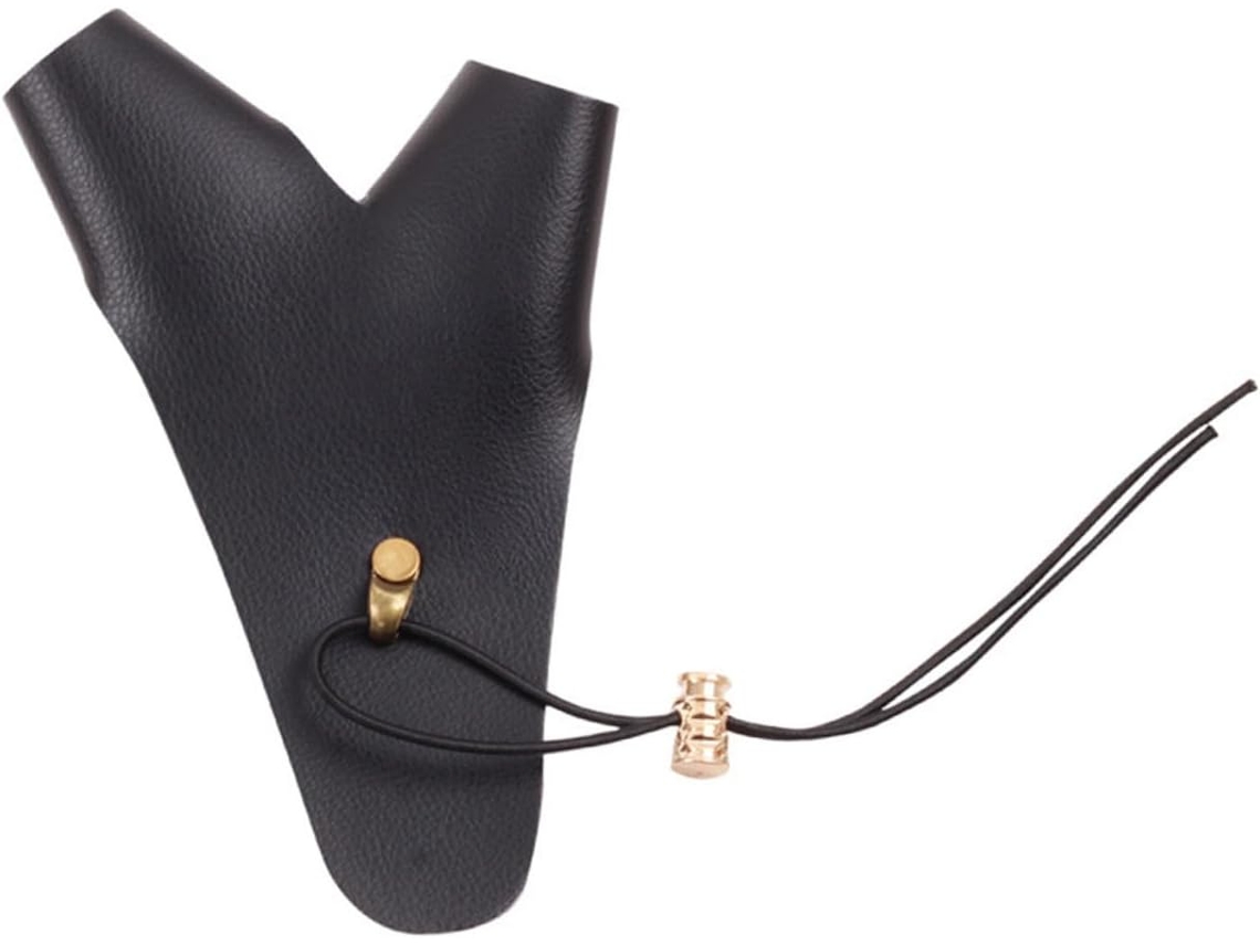 Protector De Mano Ajustable De Cuero Sintético Para Tiro Con Arco