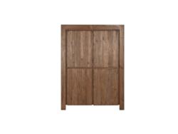Armario Teca Reciclada 4 Puertas 130x45x180cm