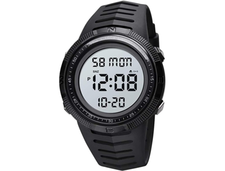 VEANXIN Reloj de pulsera digital resistente al agua para hombre-Diamante total - Marca de diamante - Oro