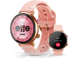 Reloj inteligente Bestvite para mujer con pantalla AMOLED HD de 1,32'', más de 100 modos deportivos, resistente al agua, podómetro.
