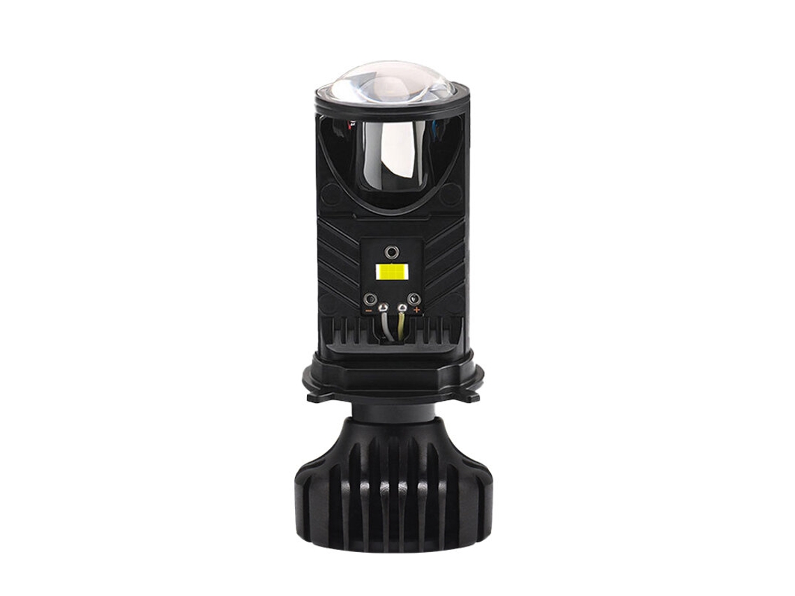 Par de faros delanteros LED H4 Infinite, 12-36 V, 6500 K, 55 W, universales para coches y motos, resistentes al agua IP68.