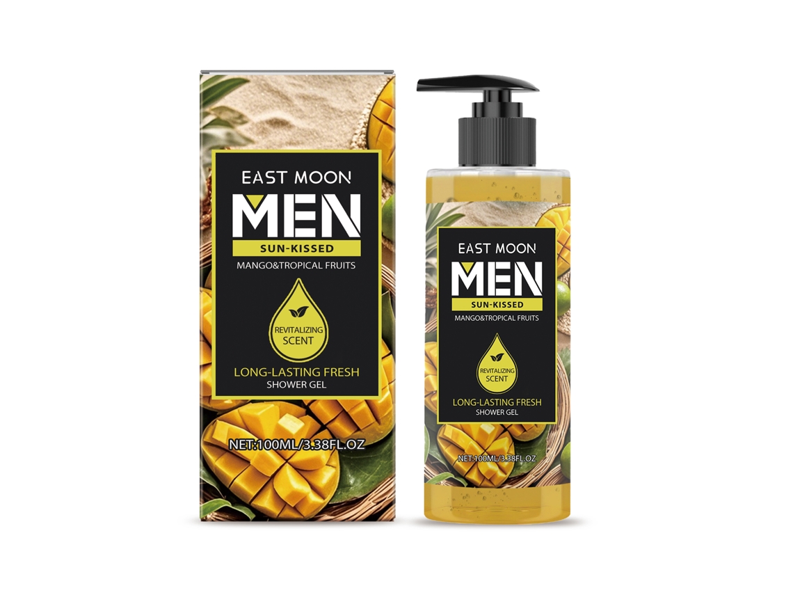 Gel de ducha de mango tropical - Fragancia intensamente refrescante