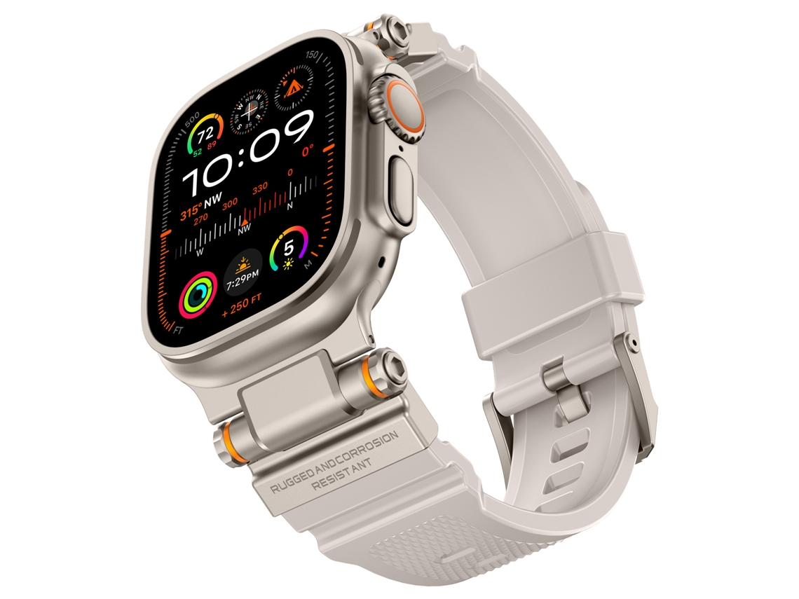 Correa XIAOMOYU de titanio Starlight para Apple Watch (44/45/46/49 mm)