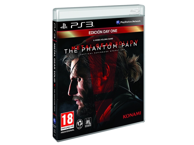 Juego PS3 Mgs V: The Phantom Pain Day One