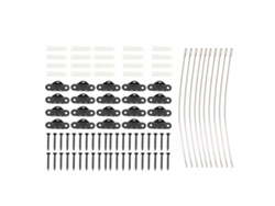 Anclajes De Acero Inoxidable Para Muebles Con Correas Anticaída Ajustables Para Una Mayor Seguridad.