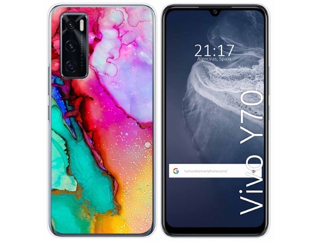 Carcasa Vivo Y70 TUMUNDOSMARTPHONE Dibujos Multicolor