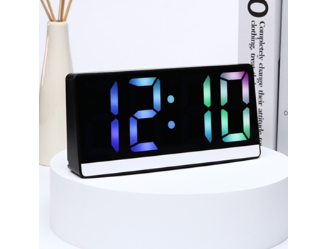 Despertador con Pantalla JLTE Digital LED Controlado por Voz Reloj