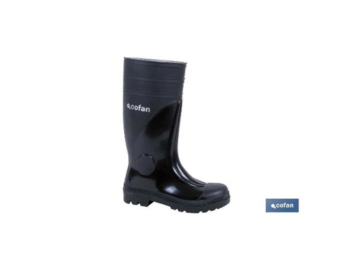 Bota agua alta segur. s-5 negra t-38