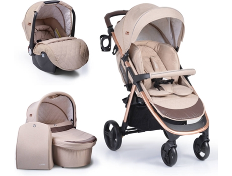 Carrito de Bebé CANGAROO Trio 3 in 1 Noble (60x83x43 cm)