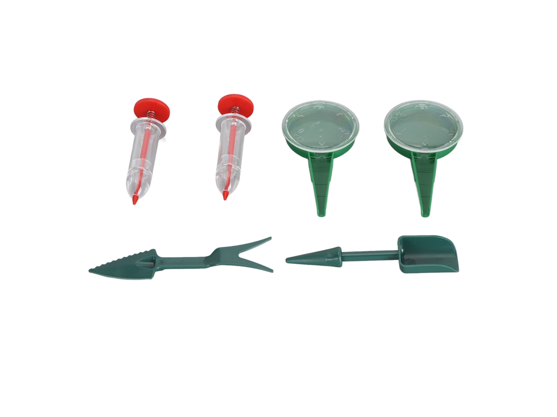 6 Piezas Mini Semillero Manual Portátil Ajustable Herramienta De Siembra Para Jardinería