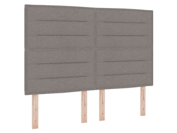 Maison Exclusive - Cabecero Taupé 144 Cm Tela