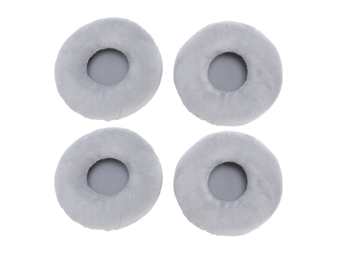 Almofadas De Reposição Para Fones De Ouvido 75mm Veludo Espuma Para Ath-s200bt Sj33 Esw9 Es10 Grey 4pcs