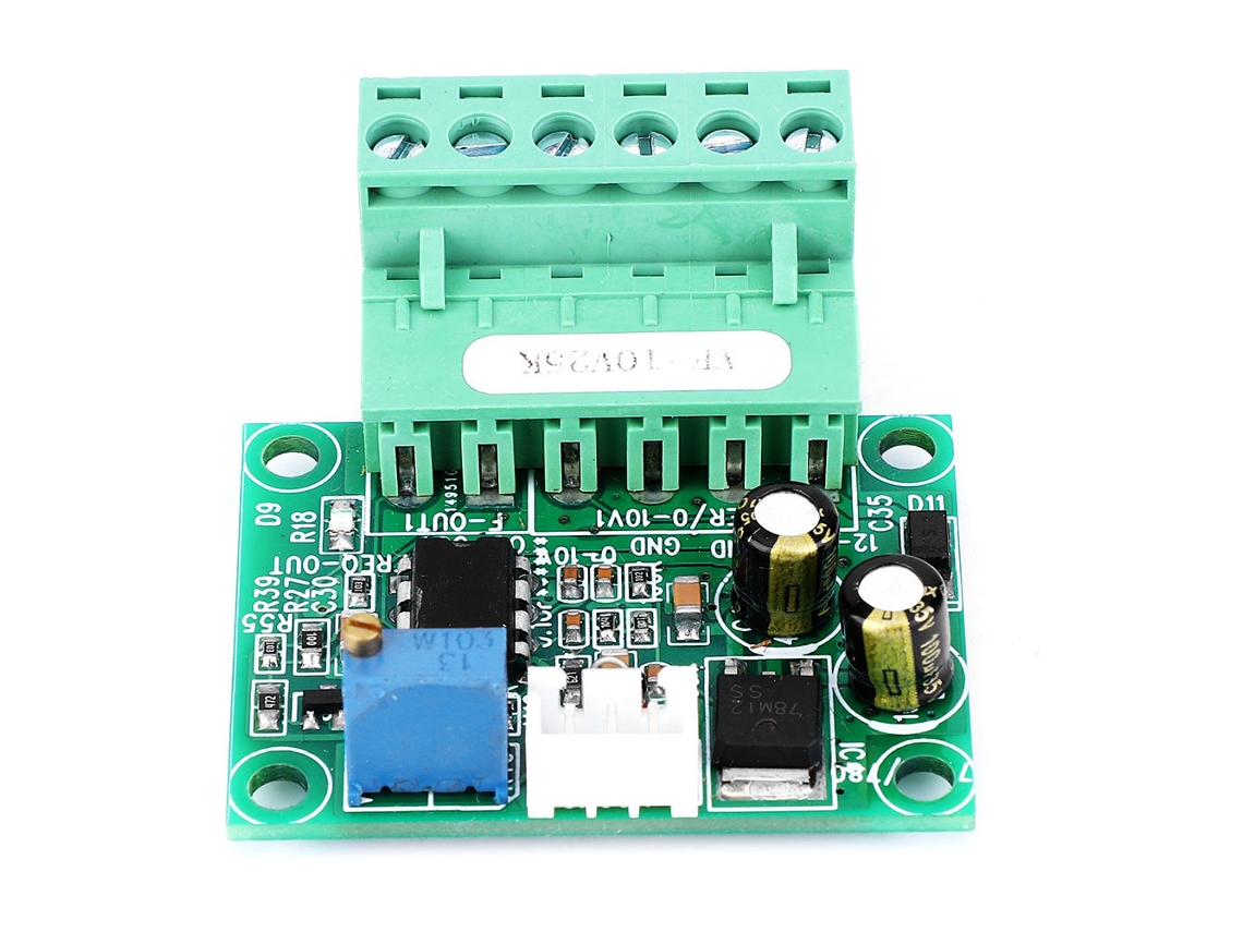 Módulo Convertidor De Voltaje A Frecuencia De 0-10 V A 0-25 Khz, Componente Electrónico Plc.