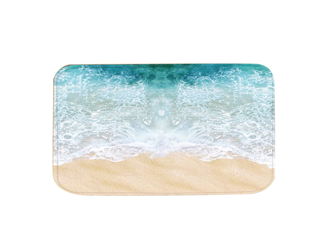 2026-tapete Antideslizante Absorbente Para Entrada Hogar Salón Playa (40*60cm)