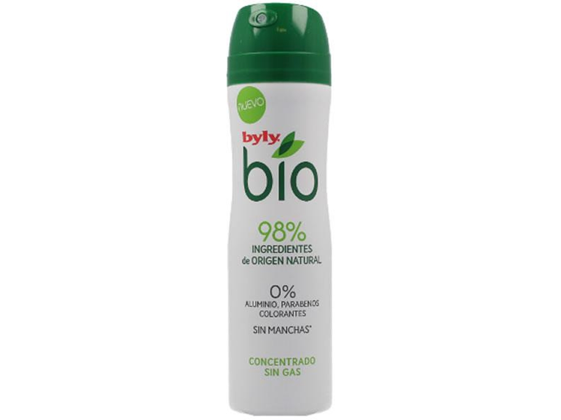 Desodorante BYLY Bio Natural 0% Concentrado Sin Gas Spray (75 ml)