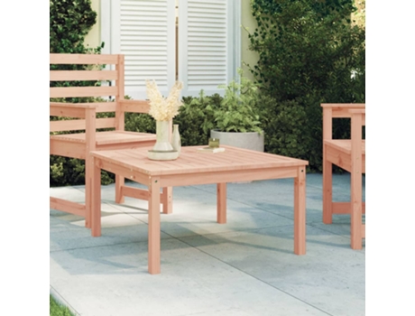 Mesa De Jardín VIDAXL Marrón Madera (82.5x82.5x45 cm)