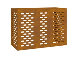Cubierta Para Aire Acondicionado - Acero Corten Vidaxl Brown Steel (110x50x80 Cm)