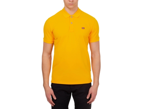 Polo de Hombre NAPAPIJRI Algodón Amarillo (3XL)