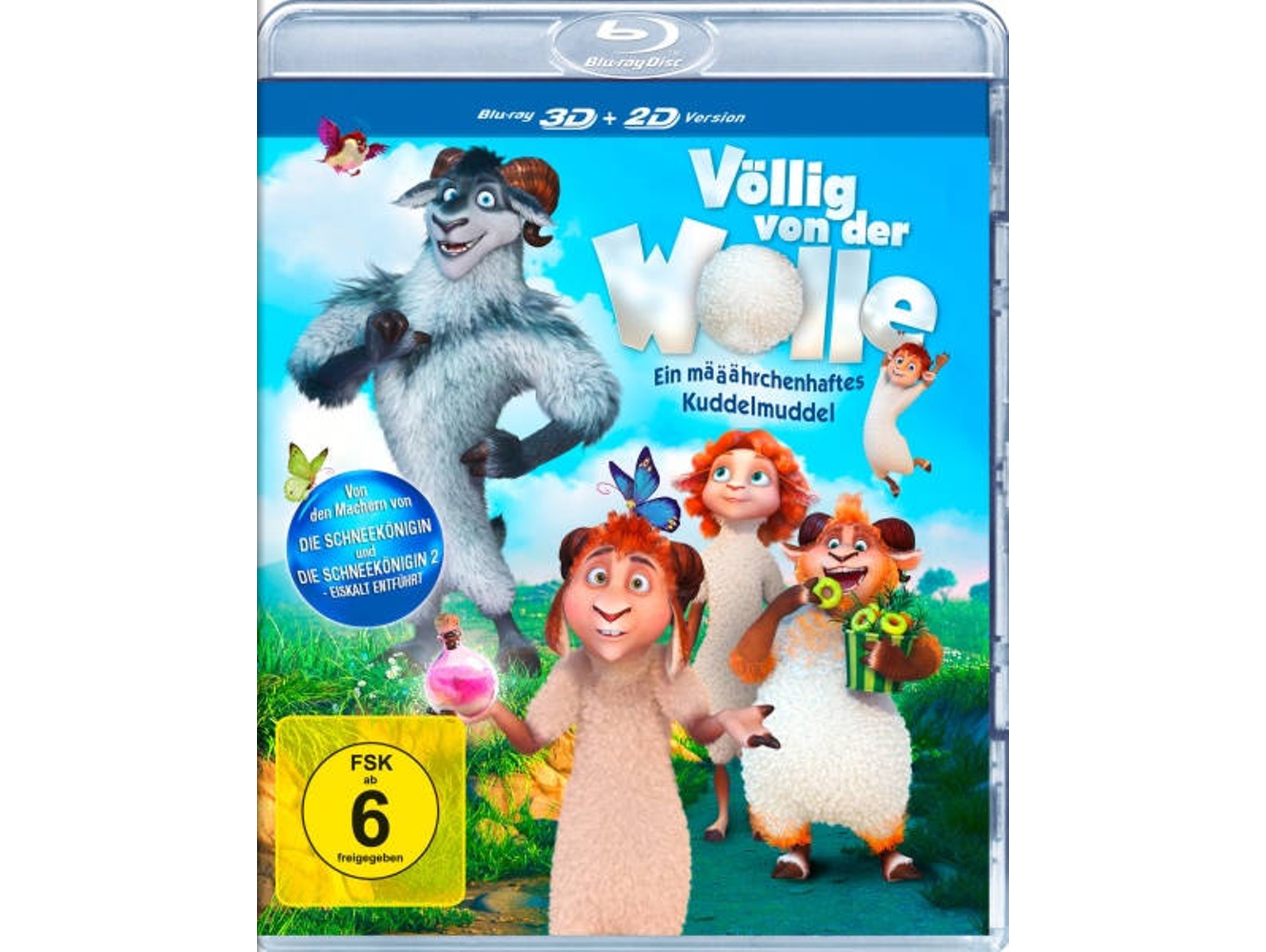 Blu-Ray 3D Völlig von der Wolle - Ein määährchenhaftes Kuddelmuddel Alemán, Inglés