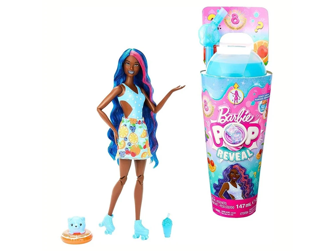 BARBIE Pop! Reveal Serie Frutas Ponche de Frutas