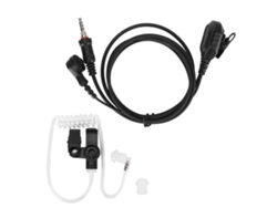 Auriculares Con Tubo De Aire Acústico Impermeables Ip54 Para Radios Icom Ic-m33, M25 Y M34