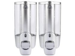 Dispensador de jabón y champú para baño y ducha de pared de 2 unidades de 350 ml para el hogar Rosewell