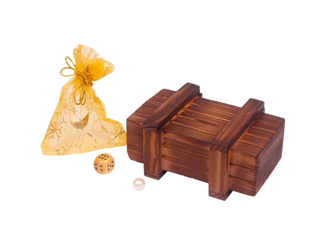 Caja de truco Baúl de madera