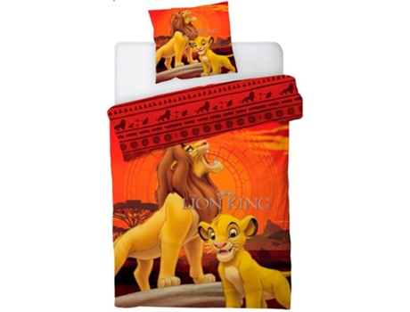 Funda de Edredón DISNEY Capa de edredão o rei leão microfiber