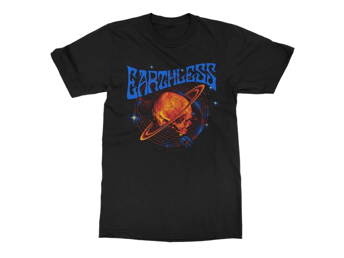 Earthless Cosmic Skull T-shirt Rockinstone Unisex Adults Best Sellers Size:m