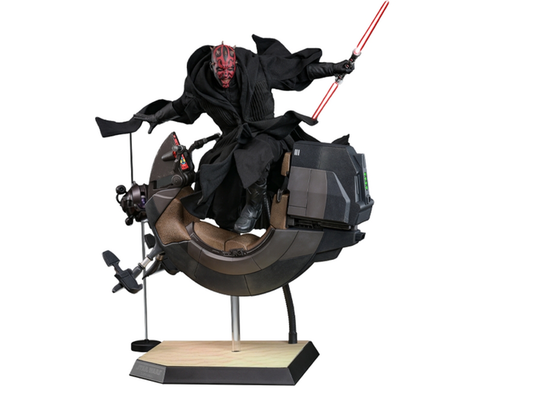 Figura Hot Toys MMS749B - Star Wars The Phantom Menace - Darth Maul Sith Speeder