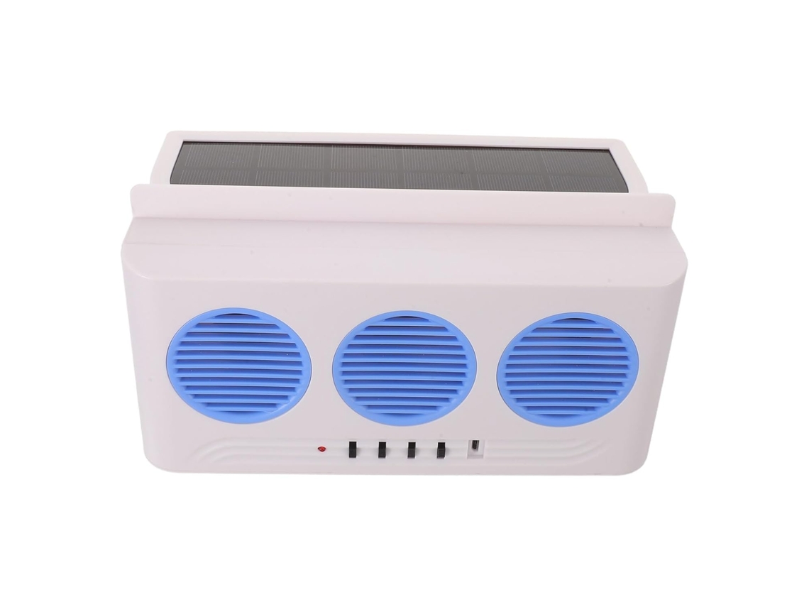 Ventilate Solaire Pour Véhicule Et Camping-car, Compatible, Abs Alliage, Élimine Chaleur