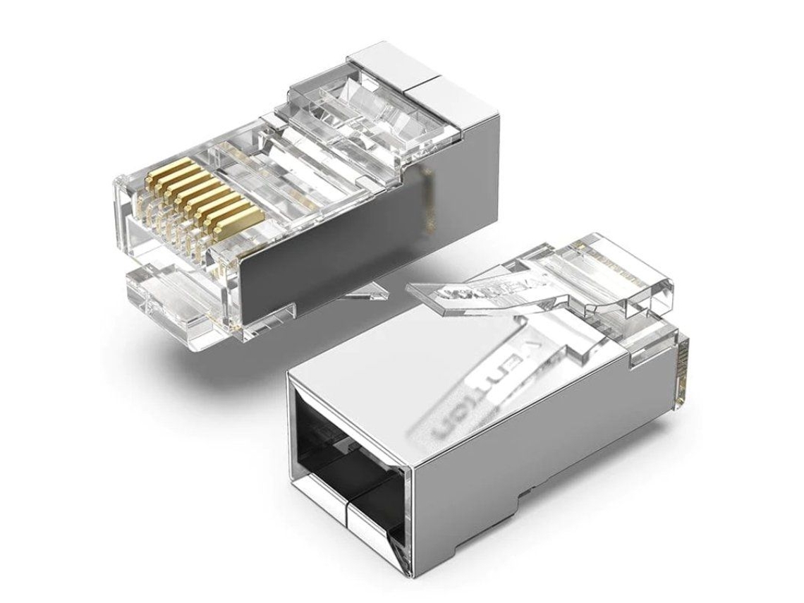Conector Rj45 Idcr0-10/ Cat.6 Ftp/ 10 Uds VENTION