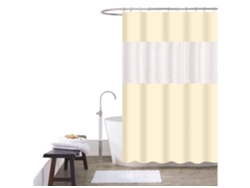 Cortina Bod Home Ducha Patchwork Poliéster Multicolor (180x180cm)