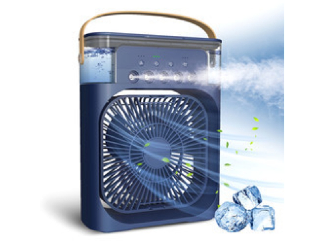 Ventilador de aire acondicionado multifunción Digitallab (azul)