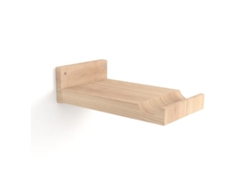Soporte de Pared REI Bicicleta Madera de haya 10 x 20 x 36 cm