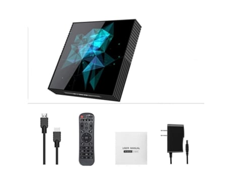 Box Smart TV Z2 2.4G/5G Wi-Fi Bluetooth 4K Ultra HD - 4gb 128gb/us