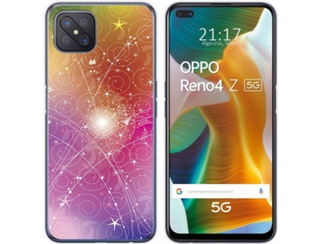 Carcasa Oppo Reno 4Z 5G TUMUNDOSMARTPHONE Abstracto