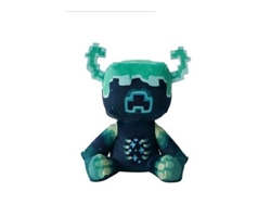 Peluche Guardián Minecraft, Verde Agua - 1 Unidad