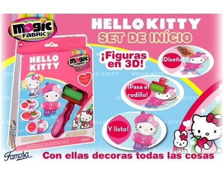 Juego Creativo HELLO KITTY Magic Fabric Inicio (Edad Mínima Recomendada: 6años)