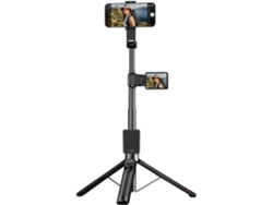 Trípode Extensible Para Palo Selfie, Monitor Inalámbrico De 2,4 Pulgadas Con Pantalla 1080p.