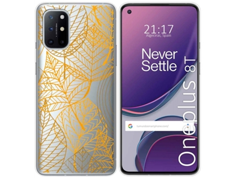 Carcasa OnePlus 8T 5G TUMUNDOSMARTPHONE Dibujos Transparente Multicolor
