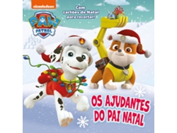 Libro Patrulha Pata: Os ajudantes do Pai Natal de Nickelodeon (Portugués)