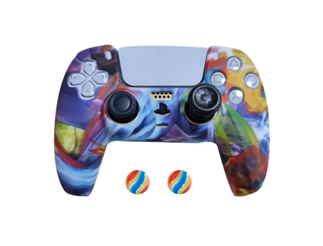 Carcasa para mando PS5 MOROROR Multicolor