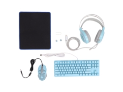 Kit de teclado, ratón y auriculares para juegos RGB