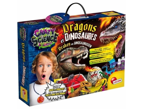 Juego de Ciencia LISCIANI GIOCHI Dragons and Dinosaurs (FR) (1 Pieza)